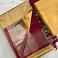 Mangalagiri Handloom Pattu by Cotton Saree