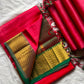 Mangalagiri Handloom Pattu by Cotton Saree