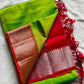Mangalagiri Handloom Pattu by Cotton Saree