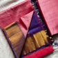 Mangalagiri Handloom Pattu by Cotton Saree