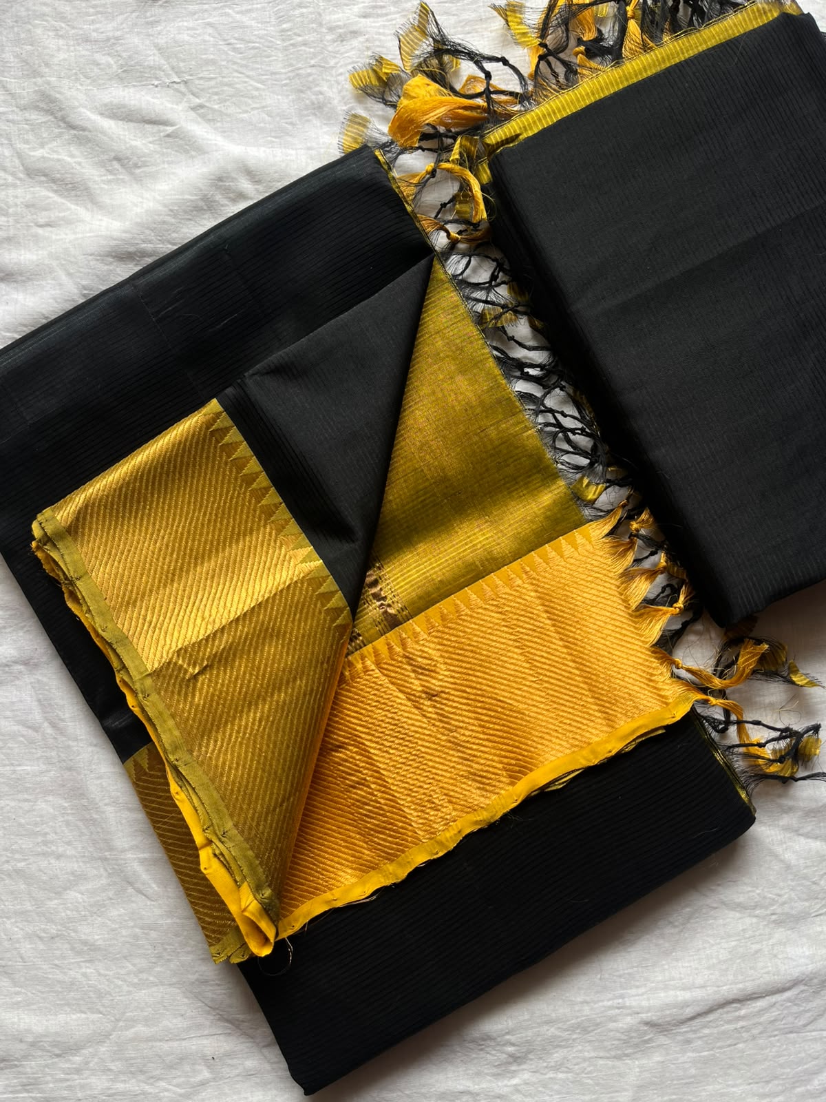 Mangalagiri Handloom Pattu by Cotton Saree