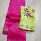 Mangalagiri Pure Handloom Pattu by Cotton Saree