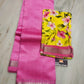 Mangalagiri Pure Handloom Pattu by Cotton Saree