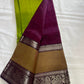 Mangalagiri Pure Handloom Pattu by Cotton Saree