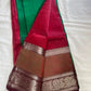 Mangalagiri Pure Handloom Pattu by Cotton Saree