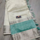 Mangalagiri Handloom Pattu by Cotton Saree