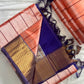 Manglagiri handloom pattu by cotton saree