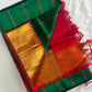 Manglagiri handloom pattu by cotton saree