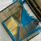 Manglagiri handloom pattu by cotton saree