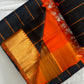 Manglagiri handloom pattu by cotton saree