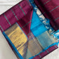 Manglagiri handloom pattu by cotton saree