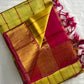 Manglagiri handloom pattu by cotton saree