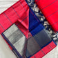 Manglagiri handloom pattu by cotton saree