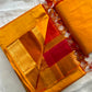 Mangalagiri Handloom Pattu by Cotton Saree