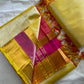 Mangalagiri Handloom Pattu by Cotton Saree