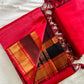 Mangalagiri Handloom Pattu by Cotton Saree