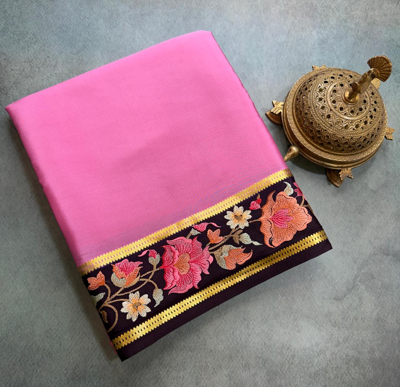 Pure Mysore Silk Saree