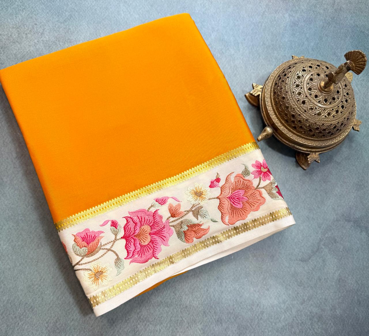 Pure Mysore Silk Saree