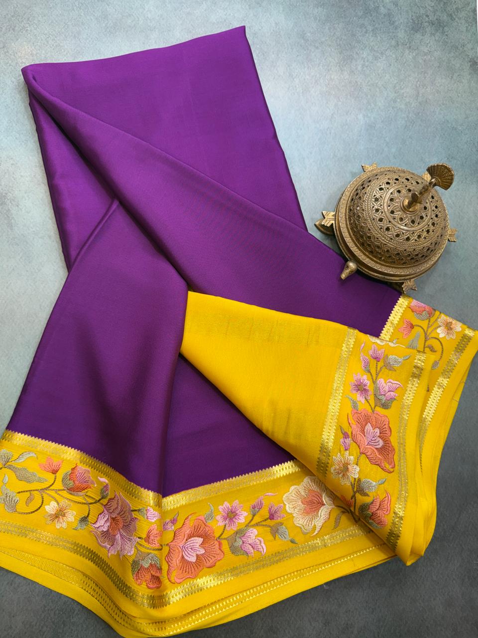 Pure Mysore Silk Saree