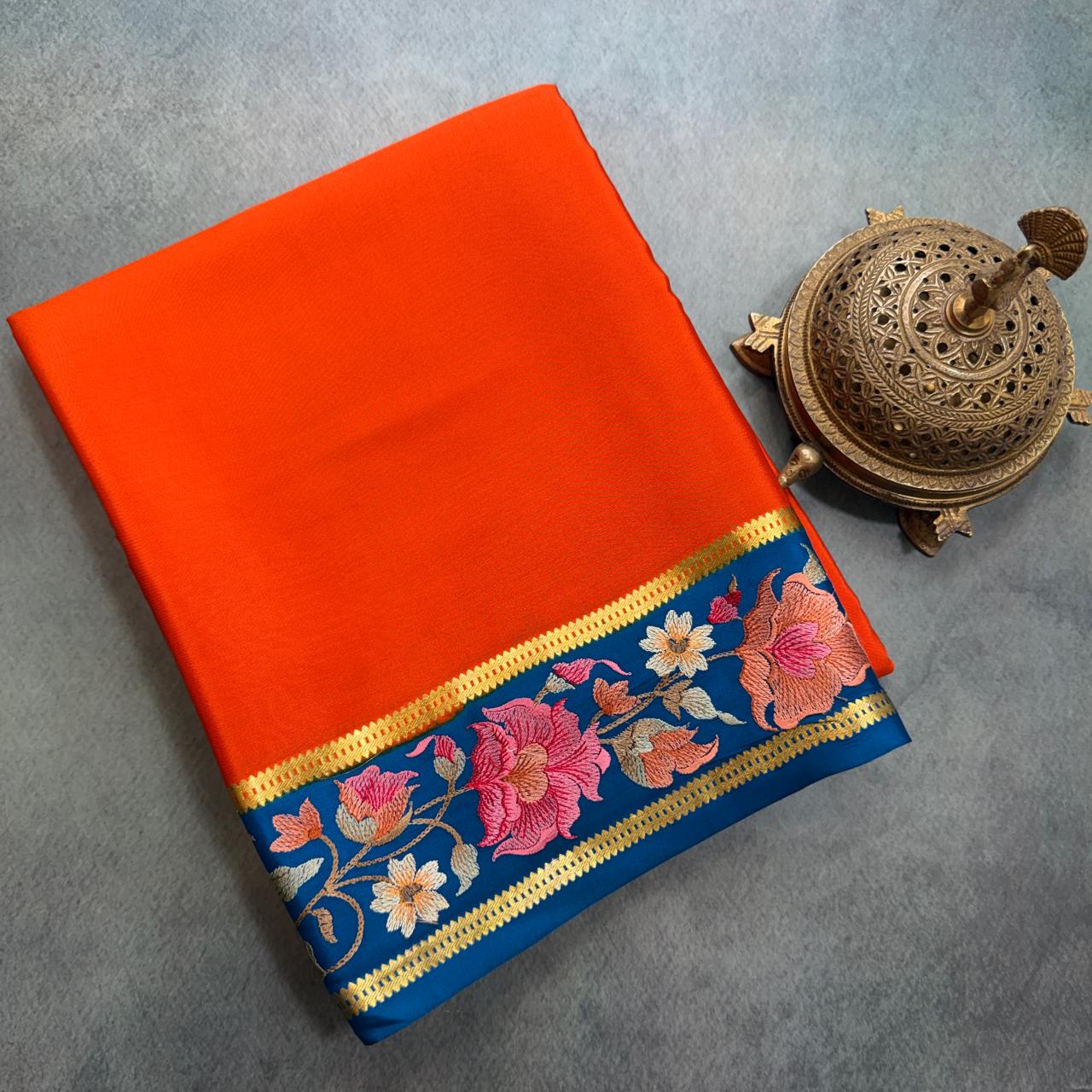 Pure Mysore Silk Saree