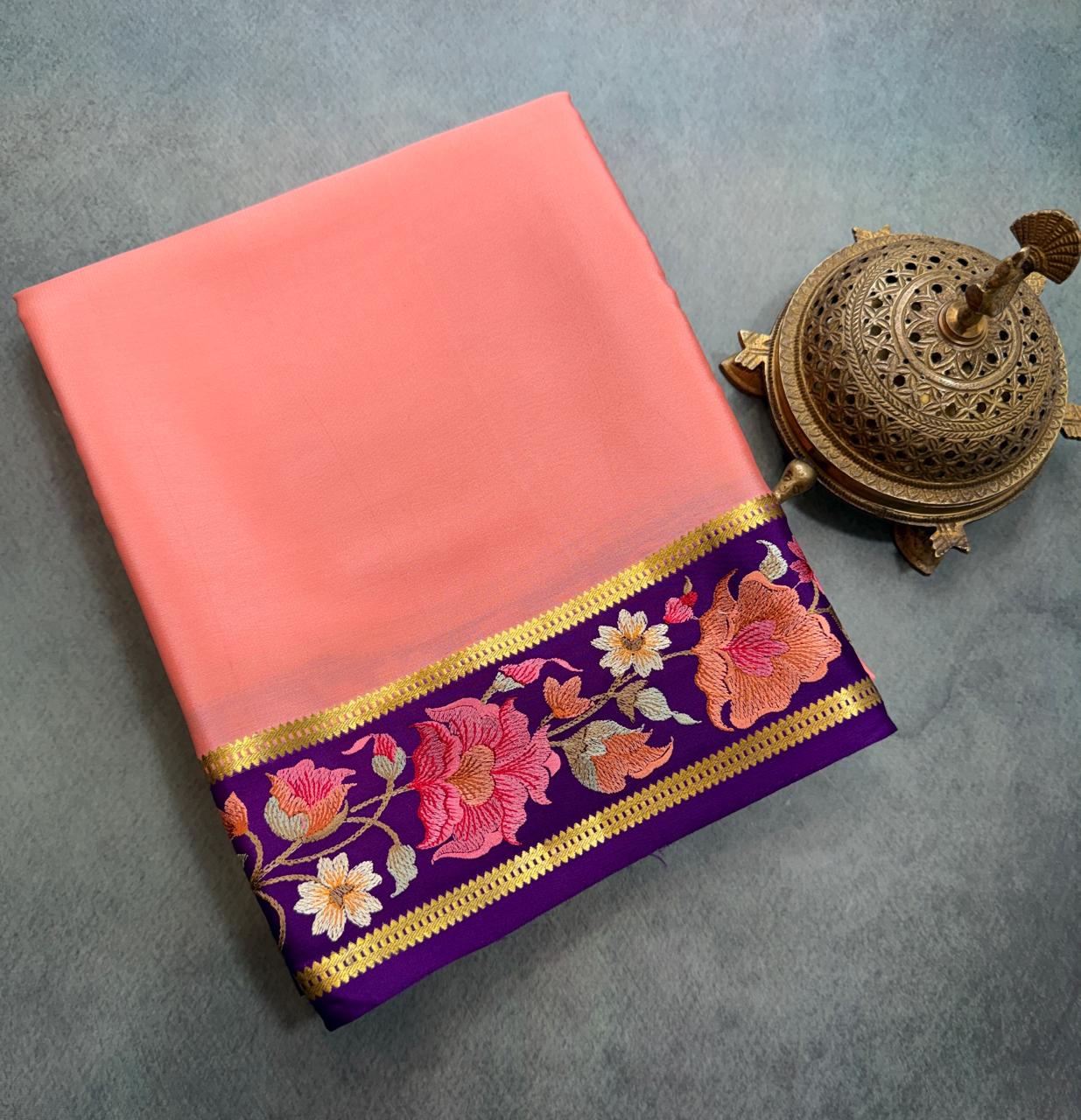 Pure Mysore Silk Saree