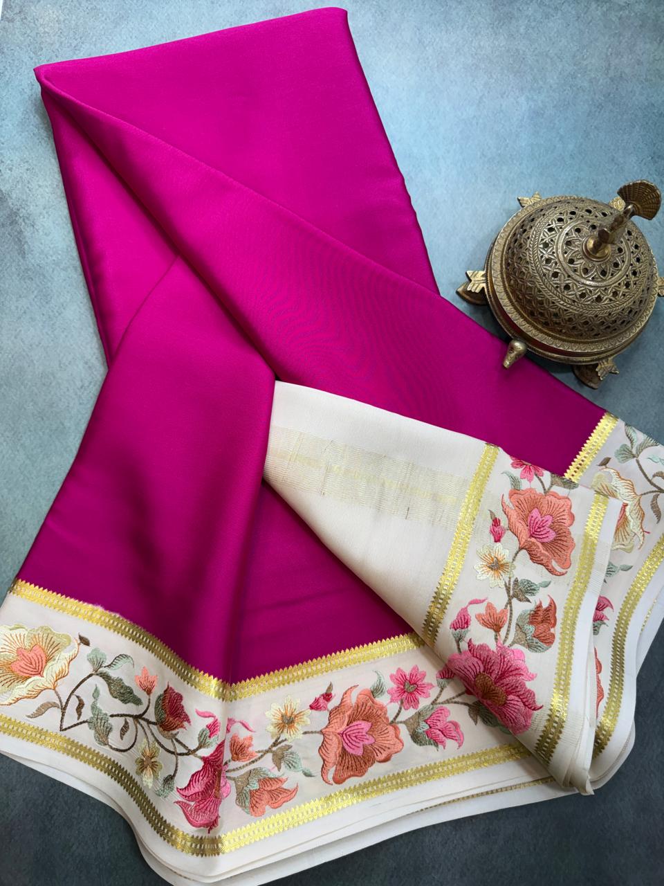 Pure Mysore Silk Saree
