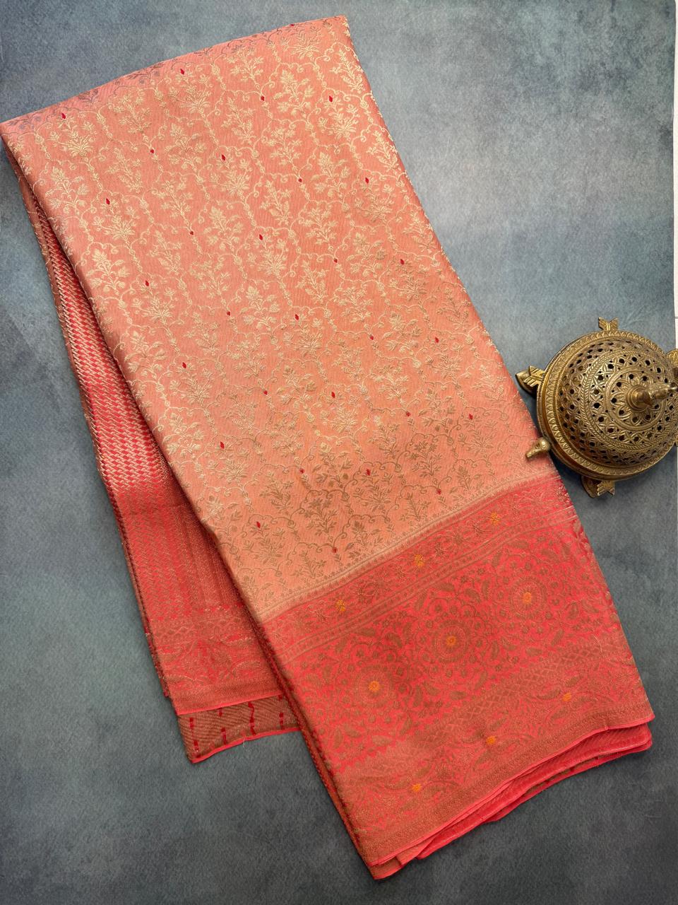 Pure Brocade Mysore Silk Saree