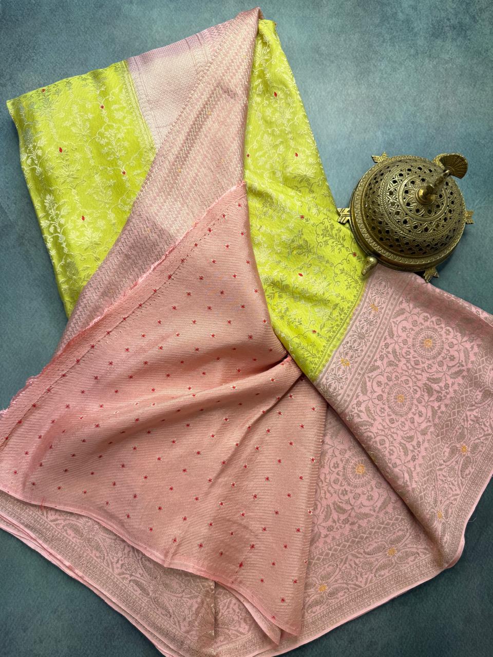 Pure Brocade Mysore Silk Saree
