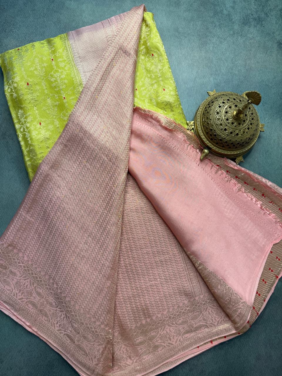 Pure Brocade Mysore Silk Saree