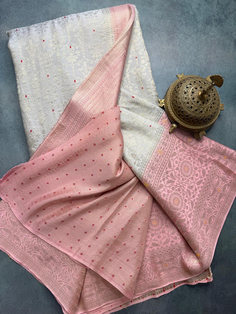 Pure Brocade Mysore Silk Saree