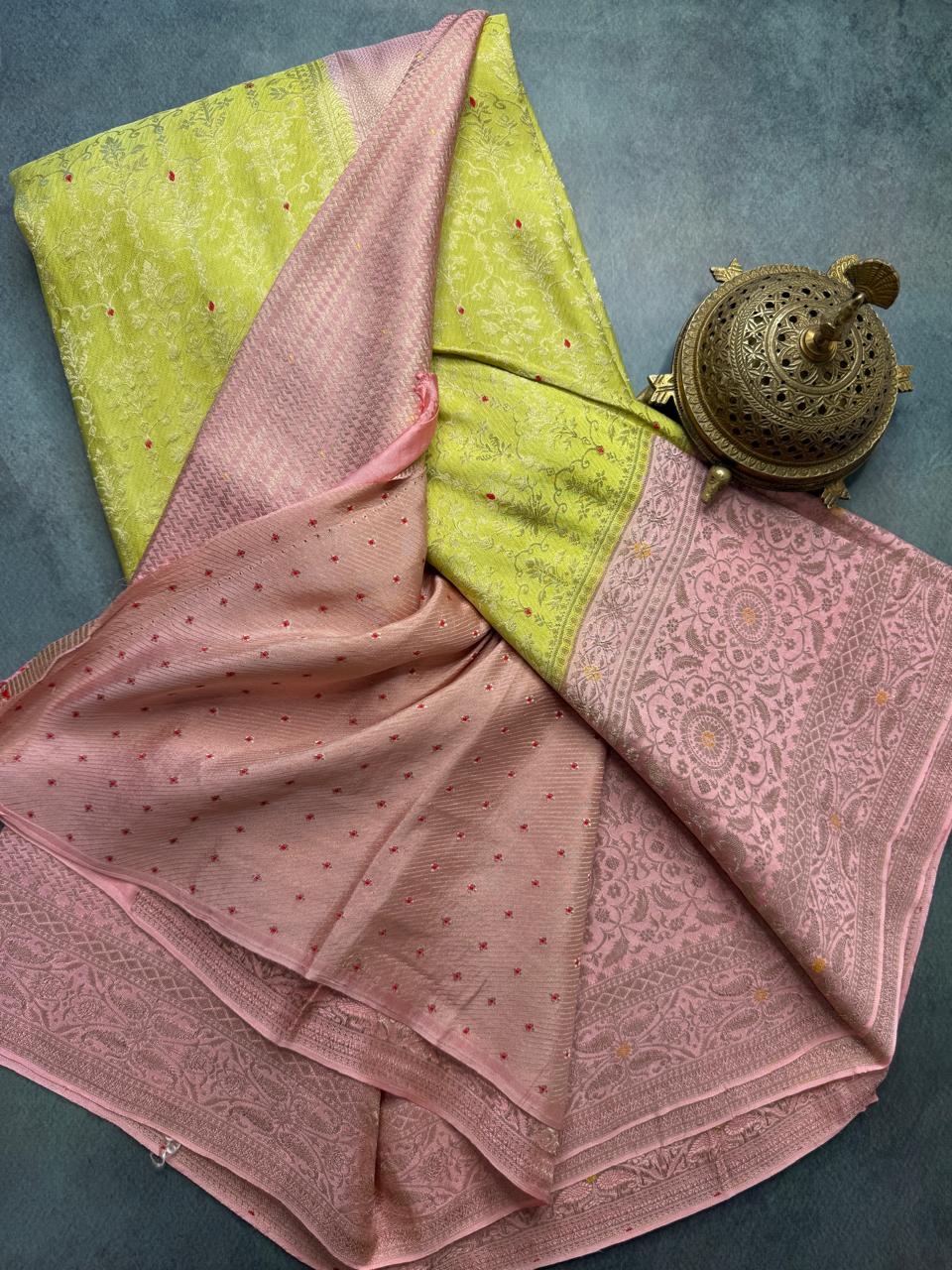 Pure Brocade Mysore Silk Saree