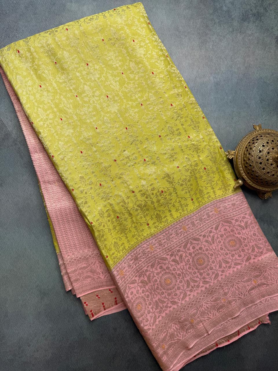 Pure Brocade Mysore Silk Saree