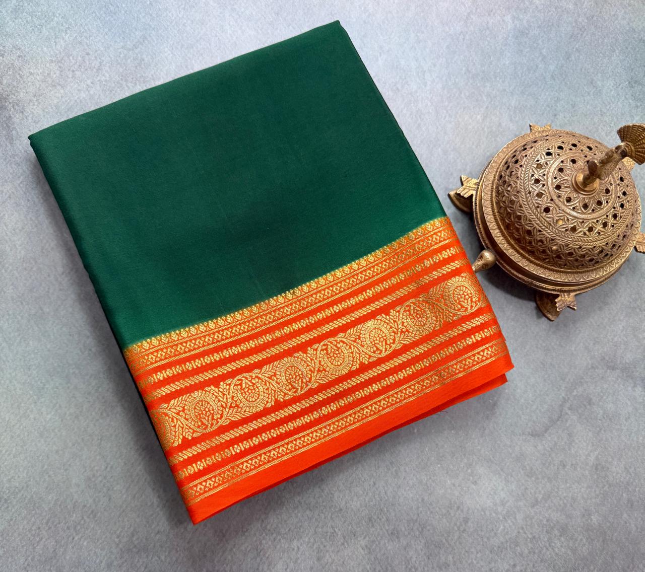 Pure Mysore Silk Saree