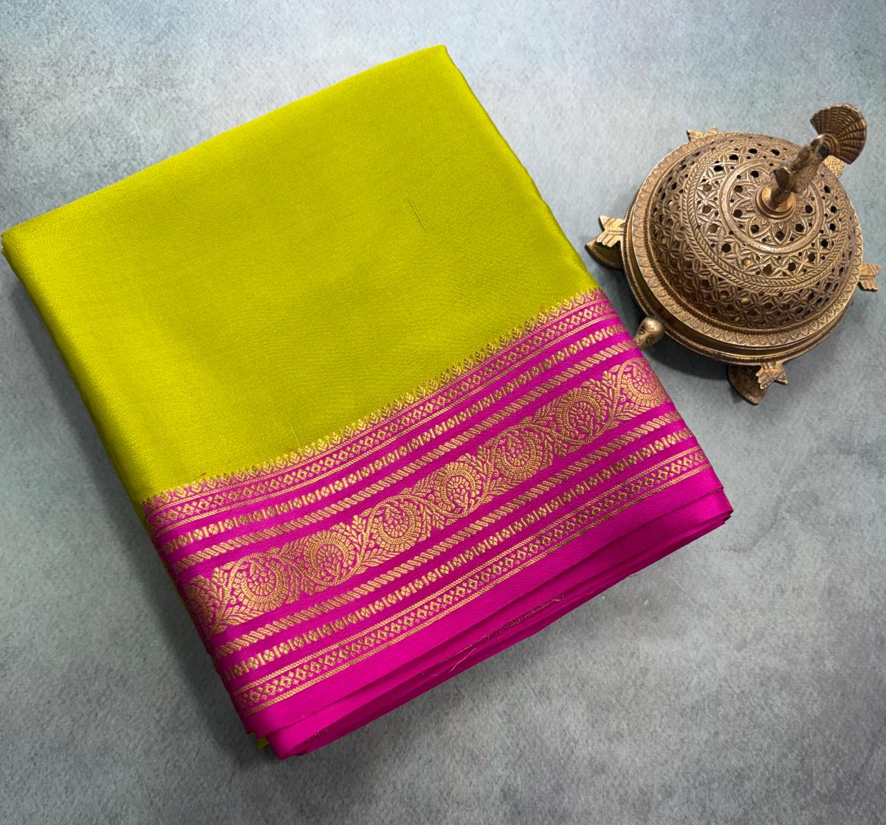 Pure Mysore Silk Saree