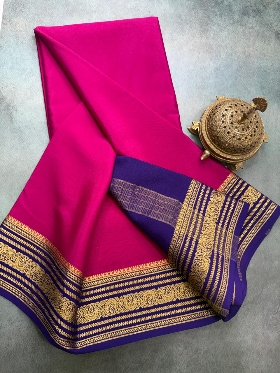Pure Mysore Silk Saree
