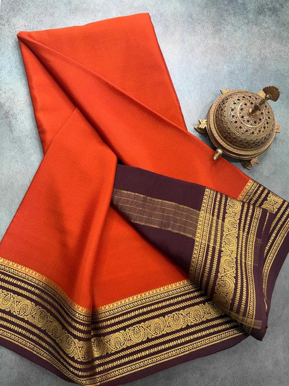 Pure Mysore Silk Saree