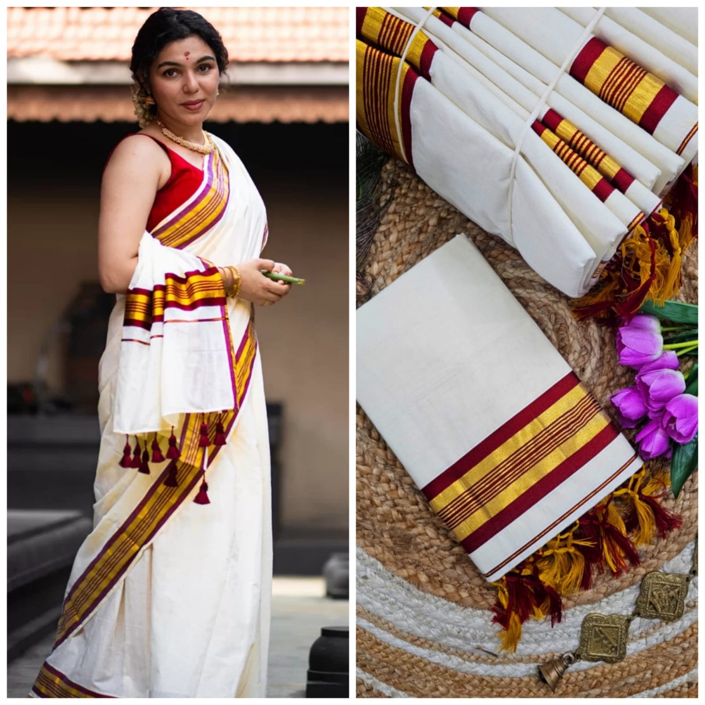 Kerala Cotton Saree