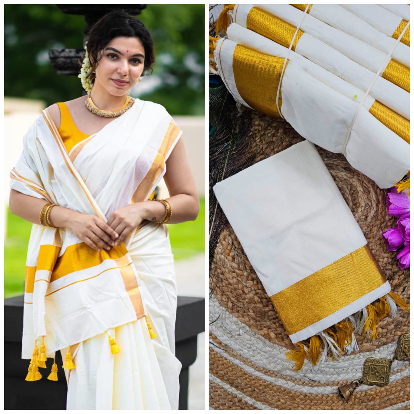 Kerala Cotton Saree