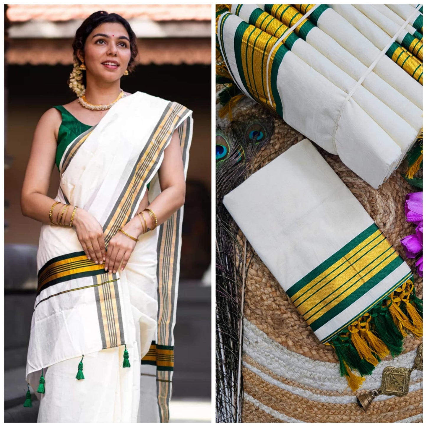 Kerala Cotton Saree