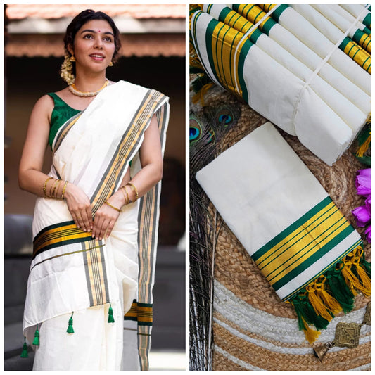 Kerala Cotton Saree