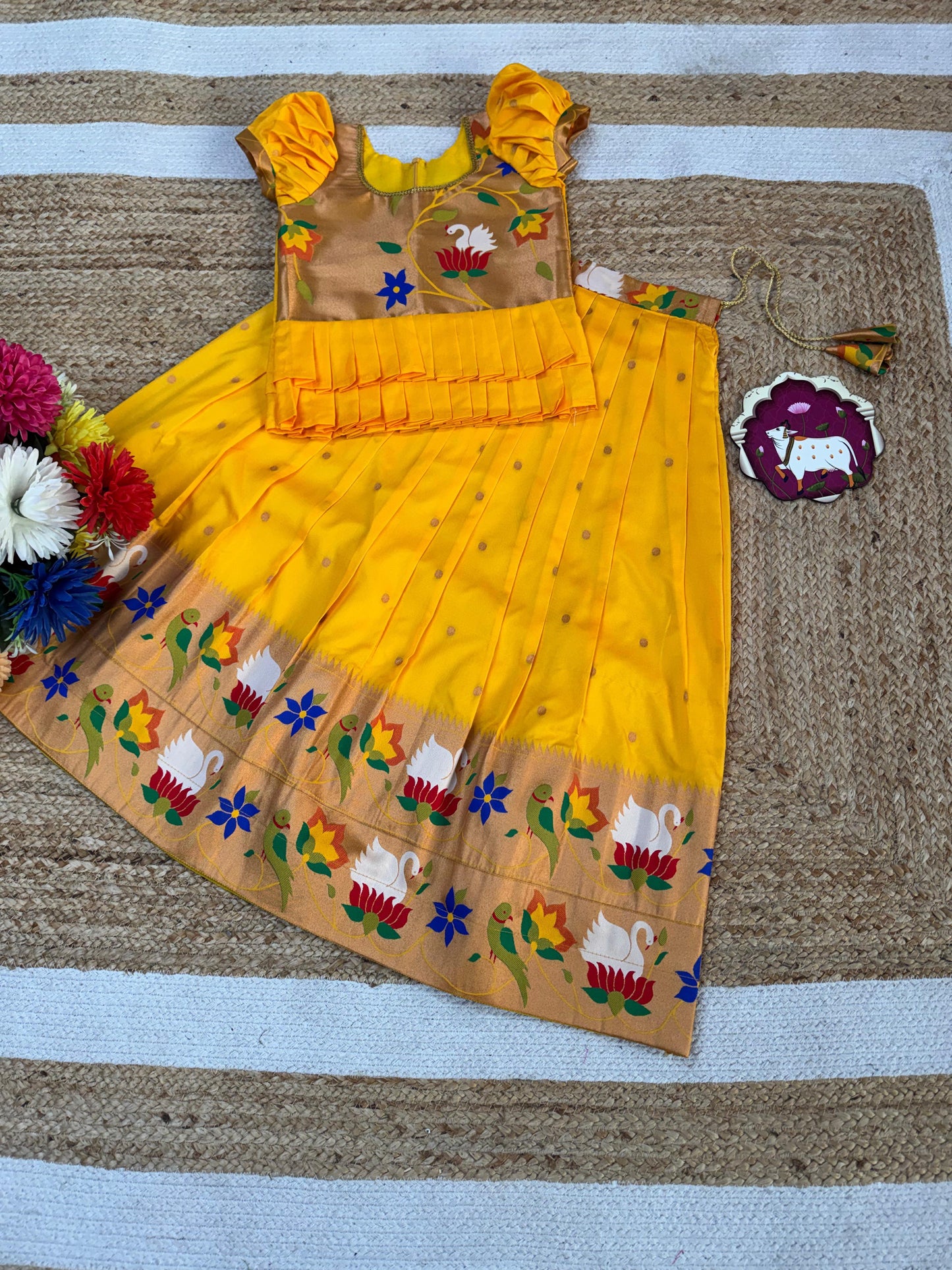 Paithani Silk Skirt and Top