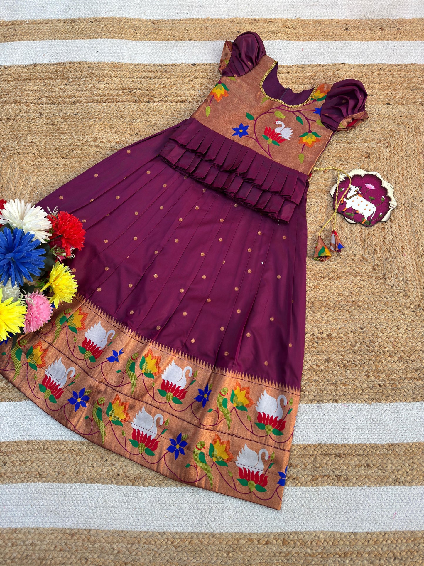 Paithani Silk Skirt and Top