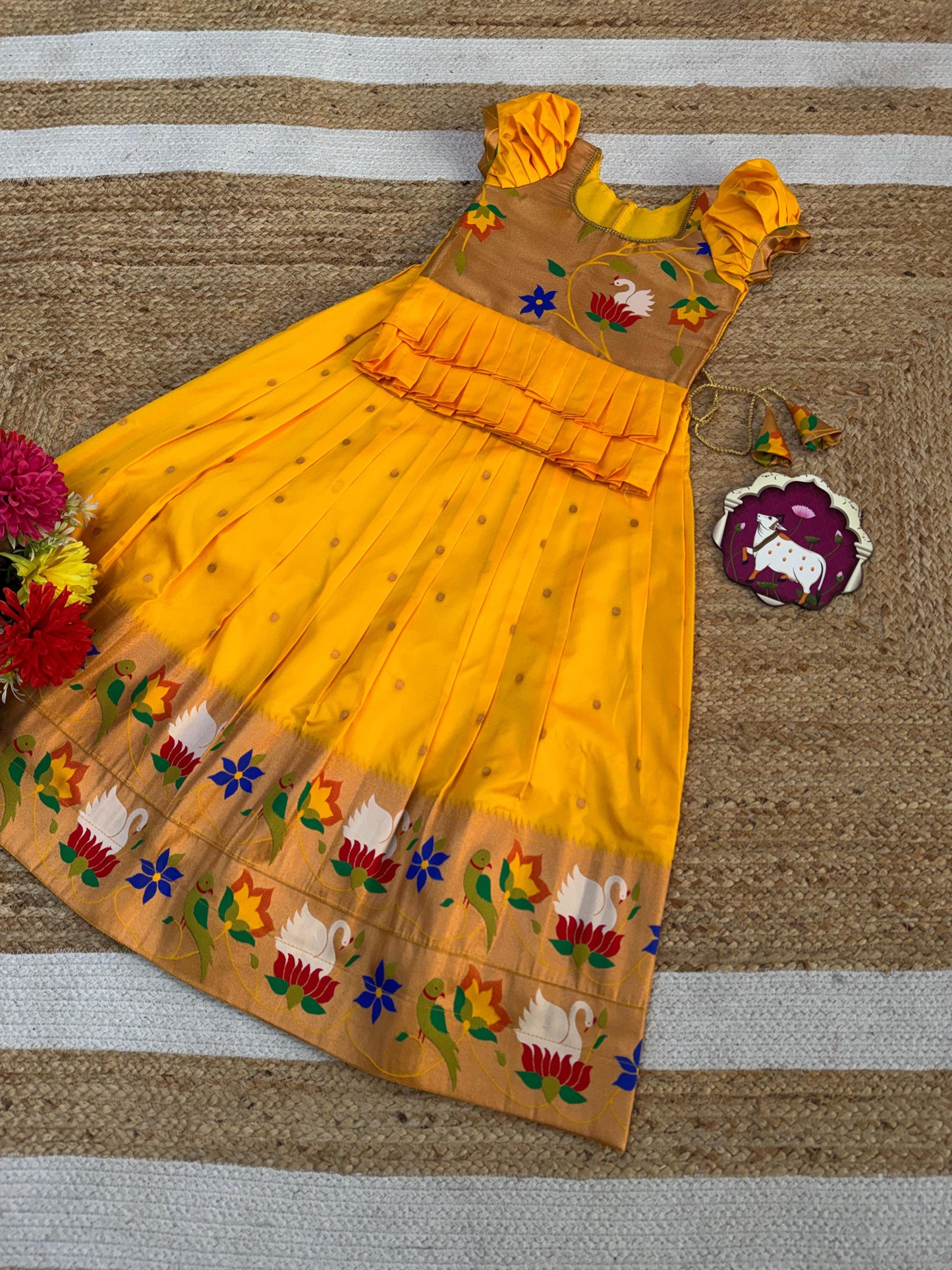 Paithani Silk Skirt and Top