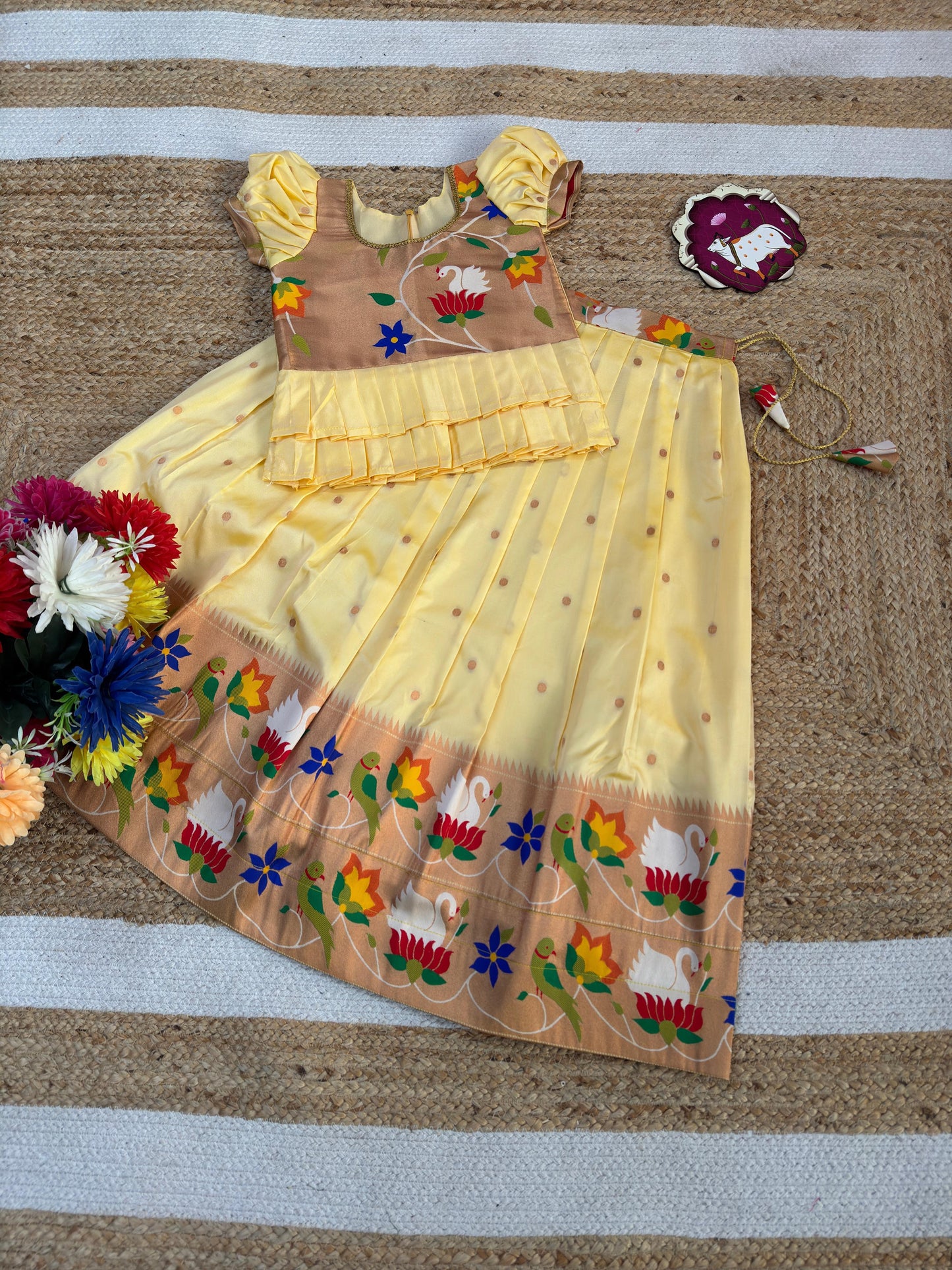 Paithani Silk Skirt and Top