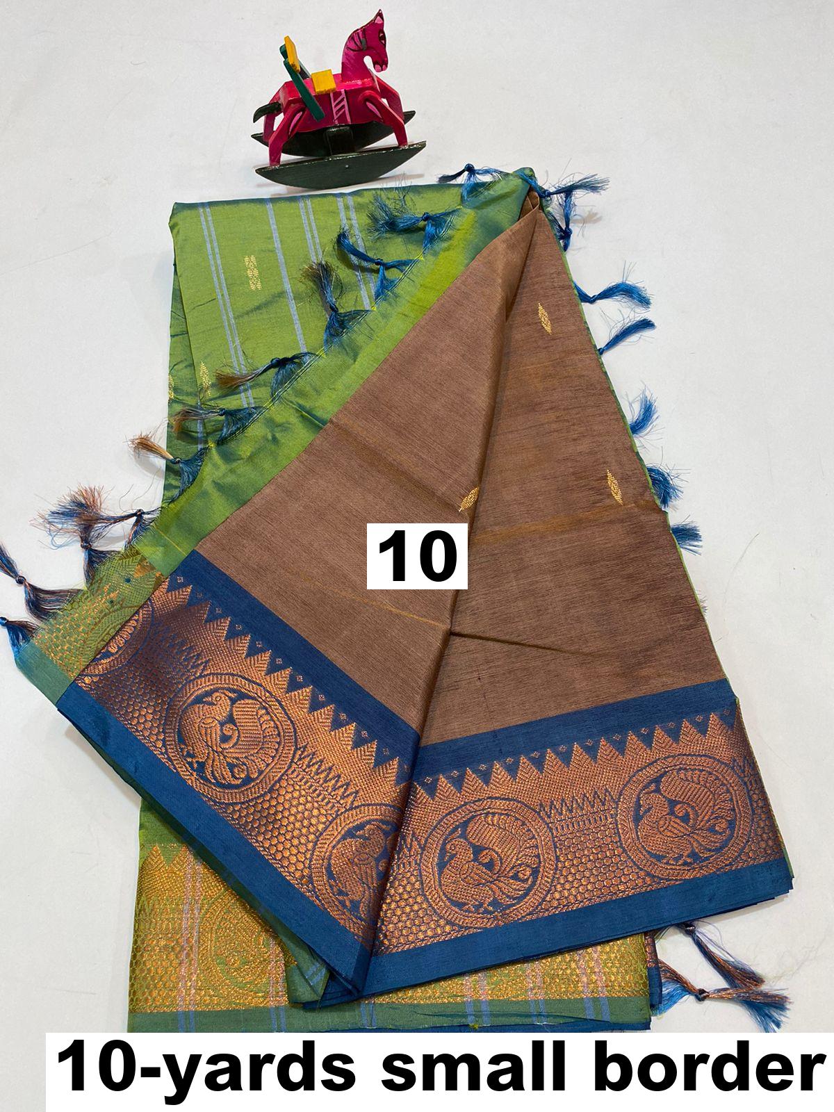 Traditional 10 yards madisar chinnalapattu silk saree