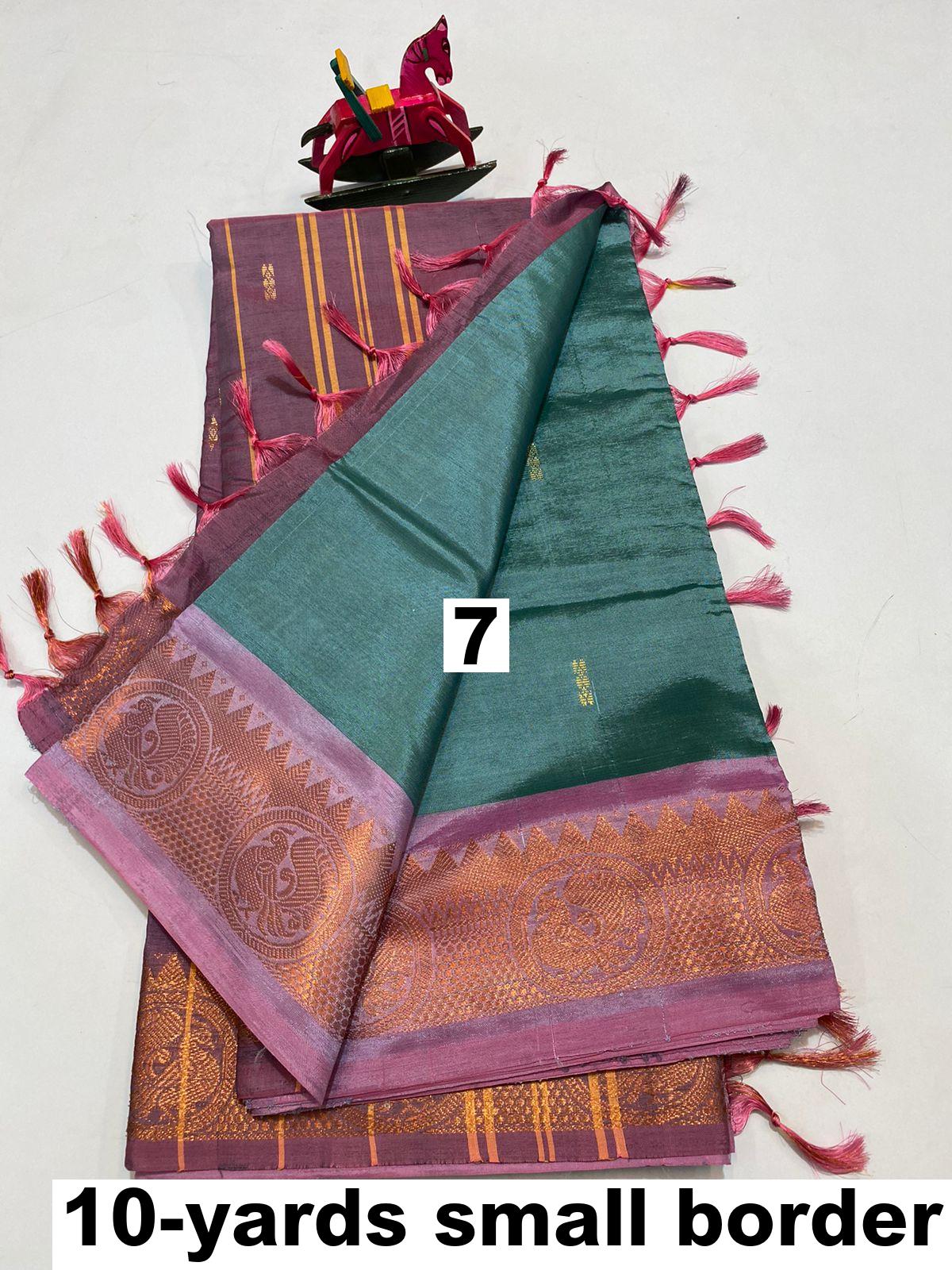 Traditional 10 yards madisar chinnalapattu silk saree