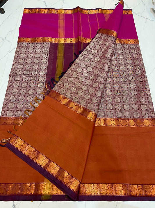 1000 butta kanchi cotton saree