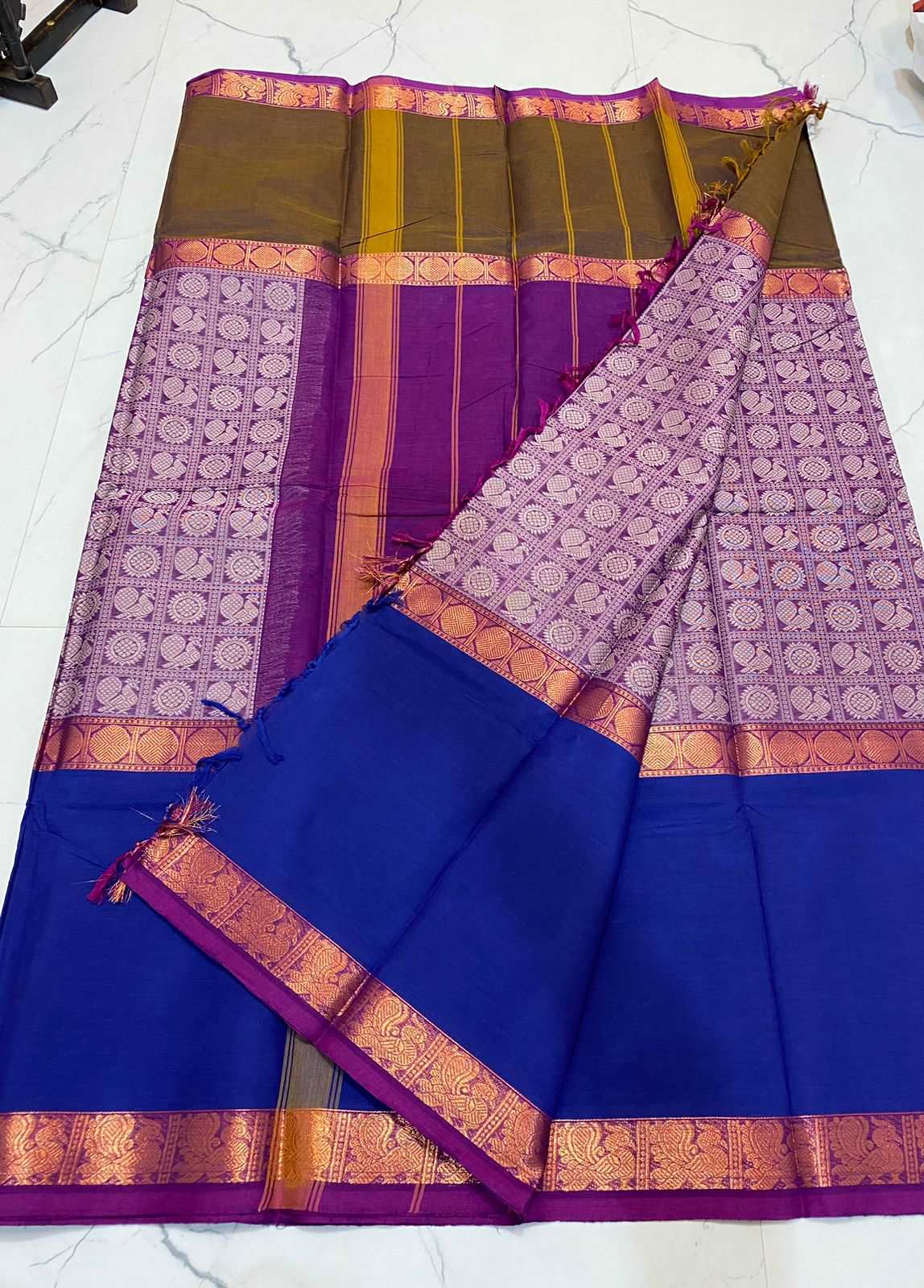 1000 butta kanchi cotton saree