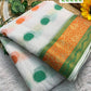 Cotton style tricolor saree