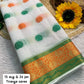 Cotton style tricolor saree